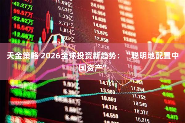 天金策略 2026全球投资新趋势：“聪明地配置中国资产”
